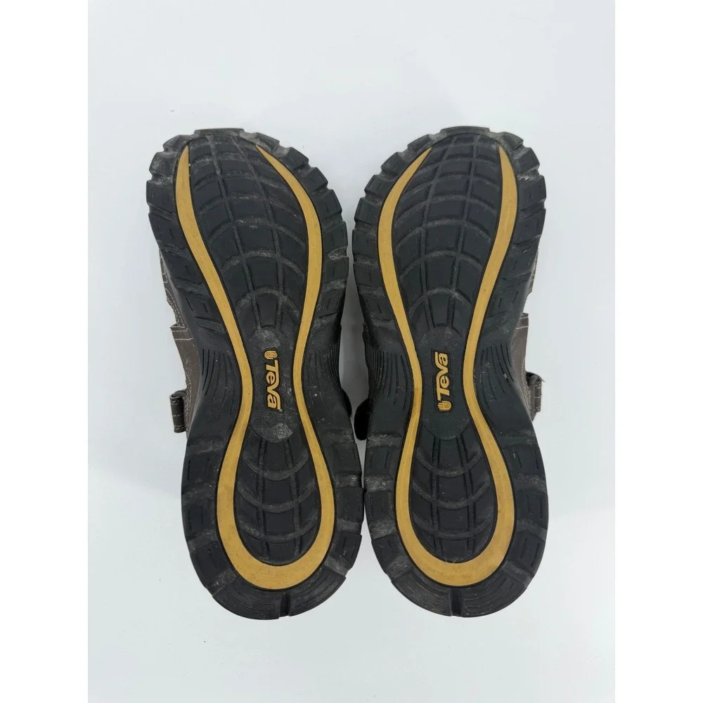 Teva Omnium Mens Brown Closed Toe Hiking Water Sandals 1001116 Size 12